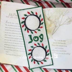 FSL Christmas Lights Joy Bookmark