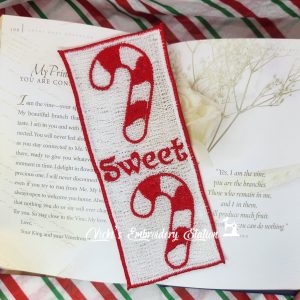 FSL Candy Cane Sweet Bookmark