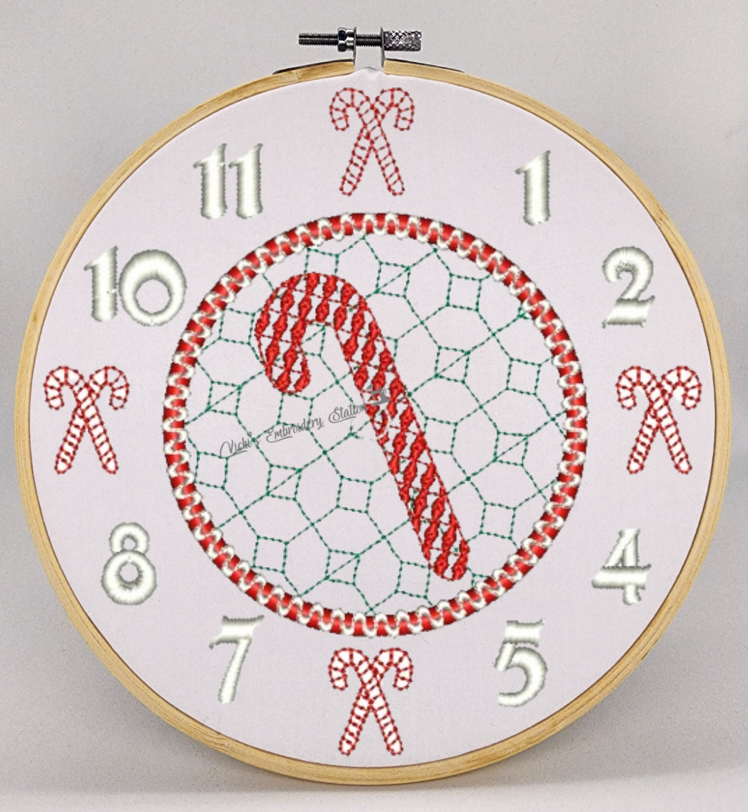 Candy Cane Clock - Image 2