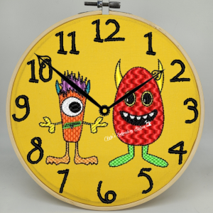 Little Monsters Clock
