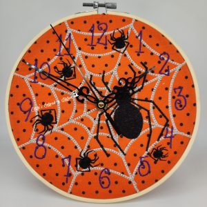 Spiderweb Clock