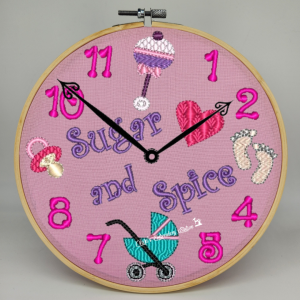 Sugar and Spice Clock