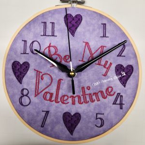 Be My Valentine Clock