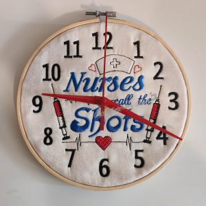 Nurses Call the Shots Clock