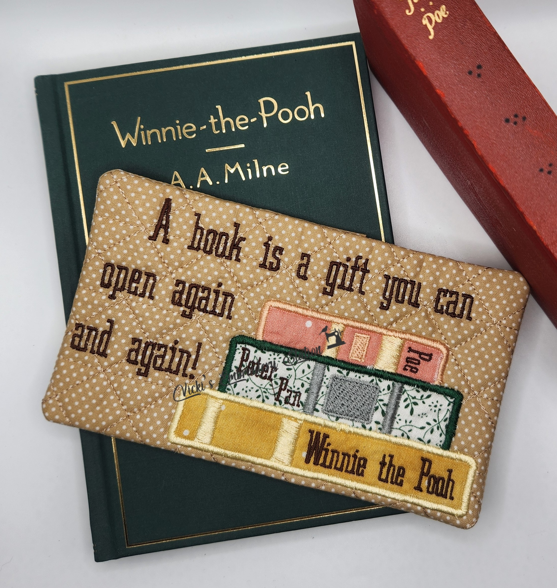A Book Is A Gift Mug Rug