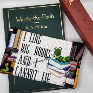 I Like Big Books and I Cannot Lie Mug Rug