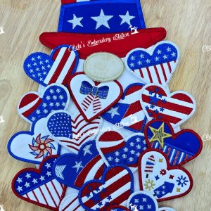 Patriotic Gnome Wall Hanging