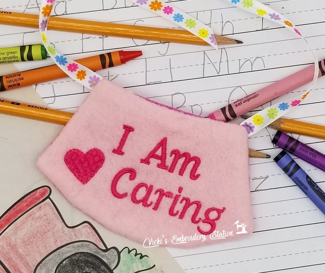 Encouragement Buddies I Am Caring Cape VES